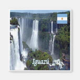 Aimant zAR029 IGUAZU FALLS, Argentine, Amérique, Fridge