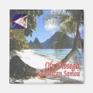 Aimant zAS006 OFU OLOSEGA, American Samoa, Fridge