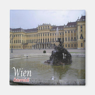 Aimant zAT011 VIENNA WIEN Autriche, réfrigérateur