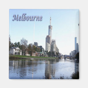 Aimant zAU062 MELBOURNE, Australie, Océanie, Frigo