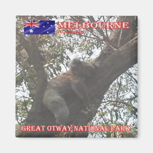 Aimant zAU074 MELBOURNE, Grand Otway, Australie, Frigo