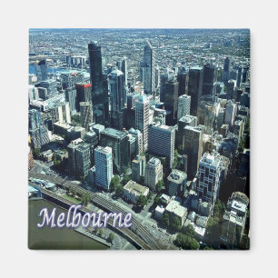 Aimant zAU111 MELBOURNE, Australie, Océanie, Frigo