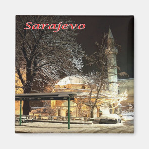 Aimant zBA003 MOSQUÉE FERHAD-BEGOVA Bosnie-Herzégovine,