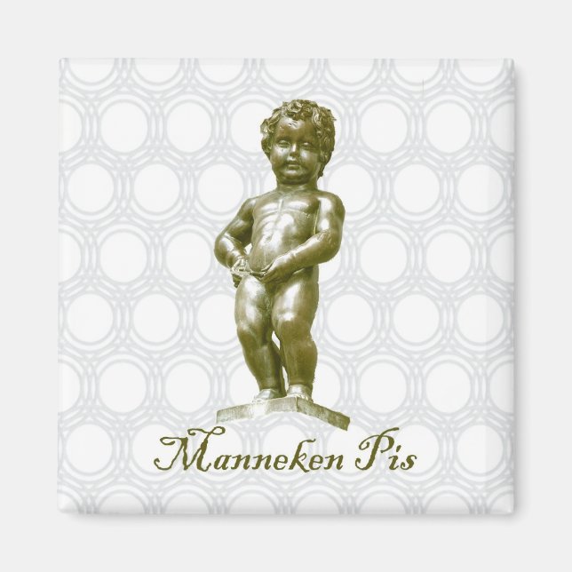 Aimant zBE054 MANNEKEN PIS Bruxelles Bruxelles, Frigo (Devant)