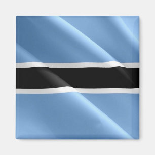 Aimant zBW002 BOTSWANA WAVING DRAPEAU, Afrique, Réfrigéra