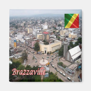 Aimant ZCG006 BRAZZAVILLE, République du Congo, Fridge