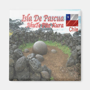 Aimant zCL006 ISLA DE PASQUA, AhuTe Pito Kura, Frigo