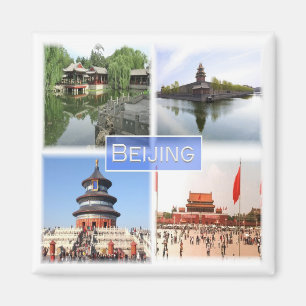 Aimant zCN008 BEIJING, Chine, Souvenir, Frigo