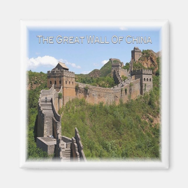Aimant zCN010 LE GRAND MUR en CHINE, Asie, Frigo (Devant)