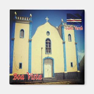 Aimant zCV004 BOA VISTA, Eglise de Père Noël Isabel, Frig