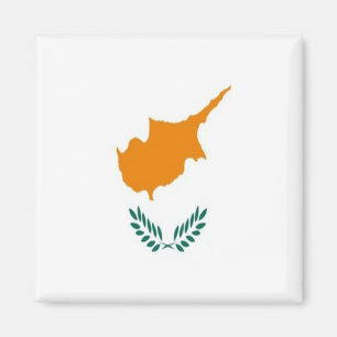 Aimant zCY001 CHYPRIOT DRAPEAU, Chypre, réfrigérateur