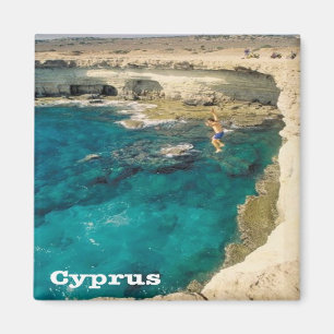 Aimant zCY027 CAPE GREEK Chypre, réfrigérateur
