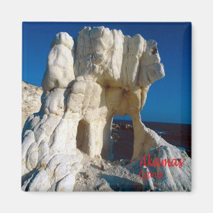 Aimant zCY031 AKAMAS Chypre, réfrigérateur
