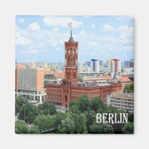 Aimant zDE072 vue BERLIN Allemagne, réfrigérateur