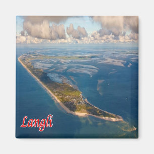 Aimant zDK012 LANGLI Frisian Islands Danemark - Fridge