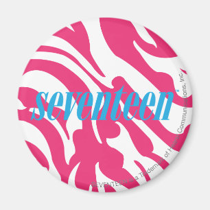 Aimant Zebra Magenta