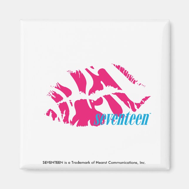 Aimant Zebra Magenta (Devant)