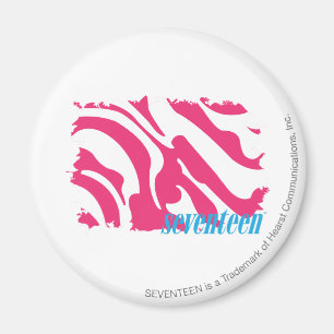 Aimant Zebra Magenta 3