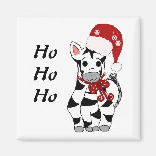Aimant Zèbre de Noël