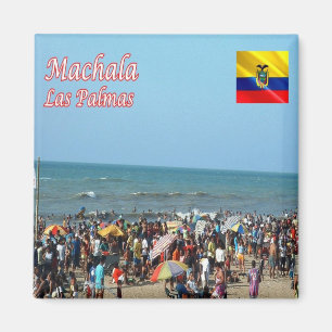 Aimant zEC016 MACHALA, Las Palmas, Equateur, Réfrigérateu