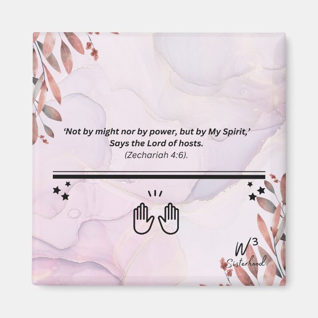 Aimant Zech 4:6 (Devant)