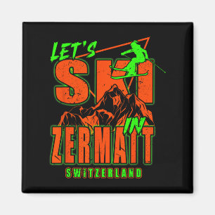 Aimant Zermatt Lets Ski Ski alpin Alpes suisses Suisse