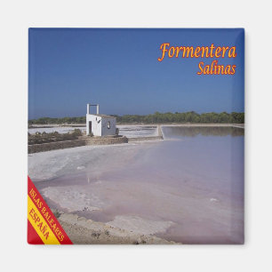 Aimant zES068 SALTWORKS DE FORMENTERA, Baléares, Réfrigér