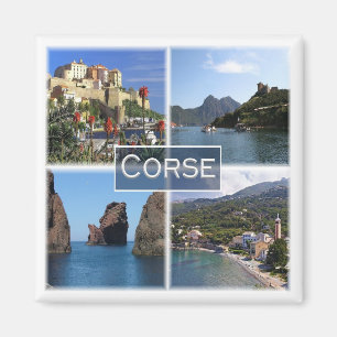 Aimant zFR008 CALVI SCANDOLA, Corse Corsica, Fridge