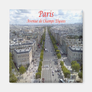 Aimant zFR063 CHAMPS-ELYSÉES, Paris, France, Frigo