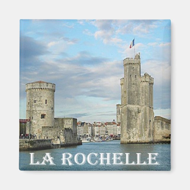 Aimant zFR091 LA ROCHELLE, Côte d'Azur, France, Fridge (Devant)
