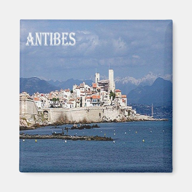 Aimant zFR107 ANTIBES Côte d'Azur, France, Fridge (Devant)