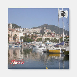 Aimant zFR129 Port AJACCIO, Corse, Frigo