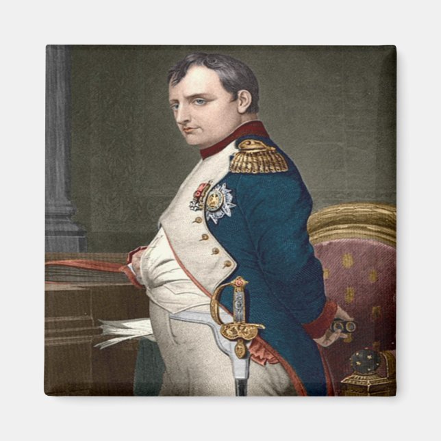 Aimant ZFR152 NAPOLEON BONAPARTE, France, Frigo (Devant)