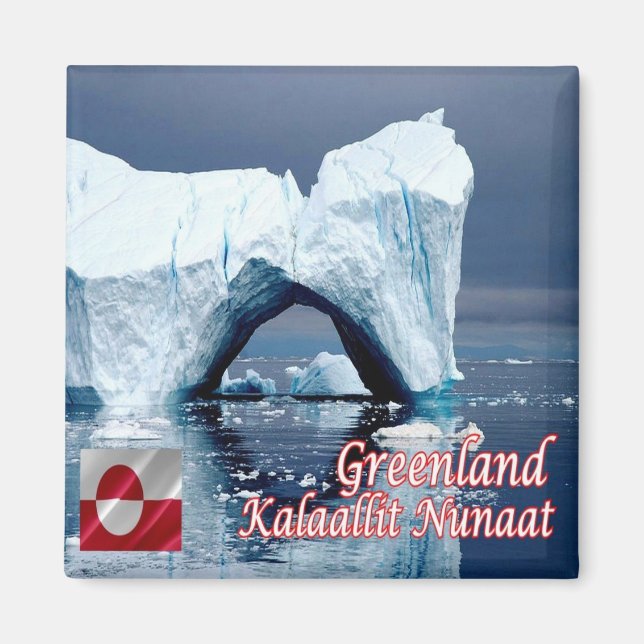 Aimant zGL007 KALAALLIT NUNAAT, Groenland, Frigo (Devant)