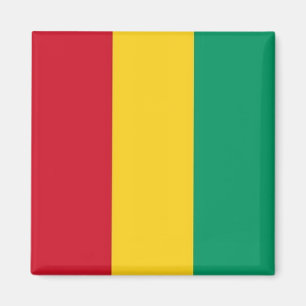 Aimant zGN001 GUINEA DRAPEAU, Afrique, réfrigérateur