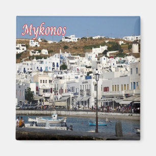 Aimant zGR104 MYKONOS - Panorama City - Greece - Fridge