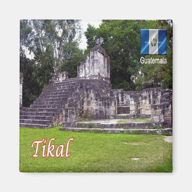 Aimant zGT013 Parc national de TIKAL, Guatemala, Fridge (Devant)