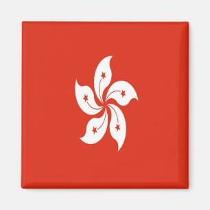 Aimant zHK001 DRAPEAU Hong Kong, réfrigérateur