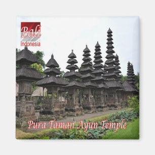 Aimant zID019 PURA TAMAN AYUN Temple, Bali, Indonésie,