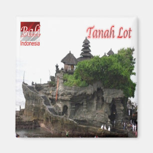 Aimant zID020 TANAH LOT Bali. Indonésie, Asie, Fridge