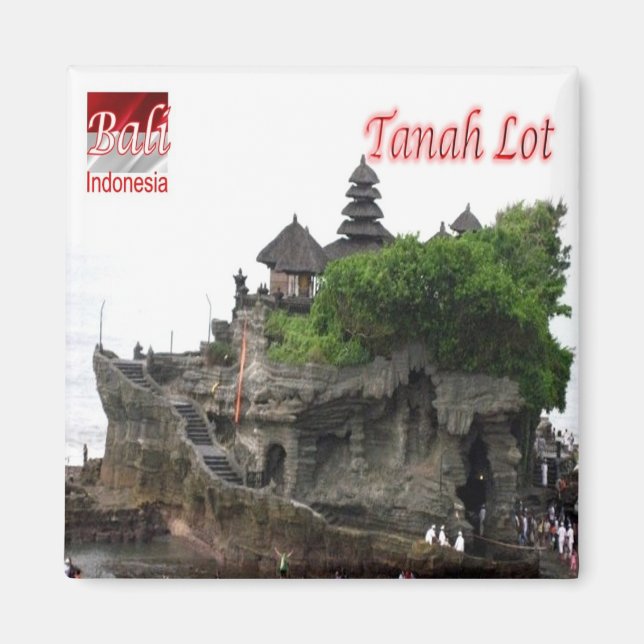 Aimant zID020 TANAH LOT Bali. Indonésie, Asie, Fridge (Devant)