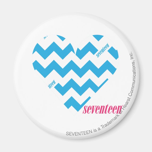 Aimant ZigZag Aqua 4 (Devant)