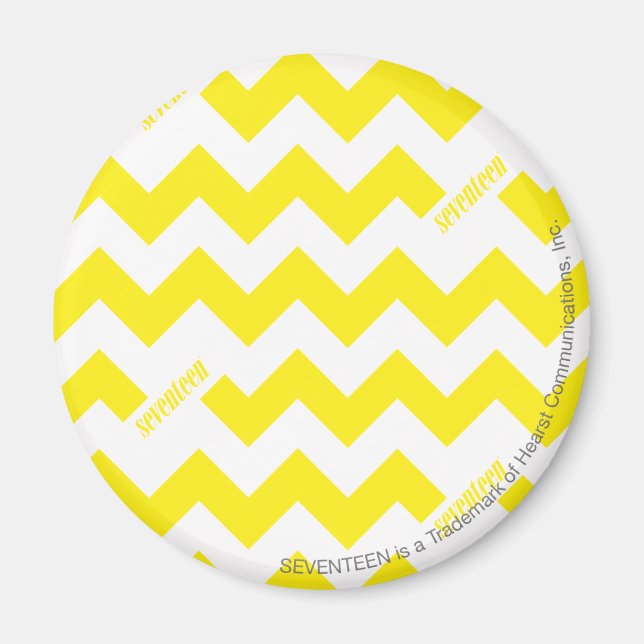 Aimant ZigZag jaune (Devant)
