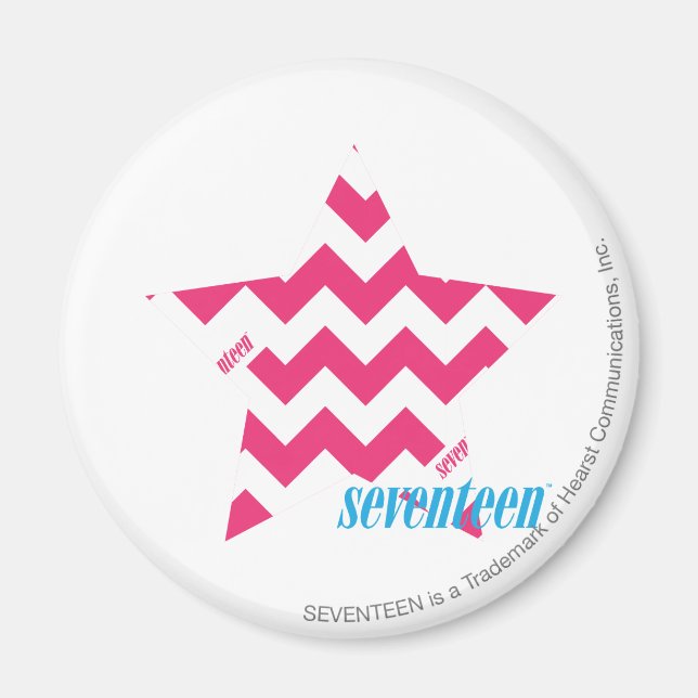 Aimant ZigZag Magenta 2 (Devant)