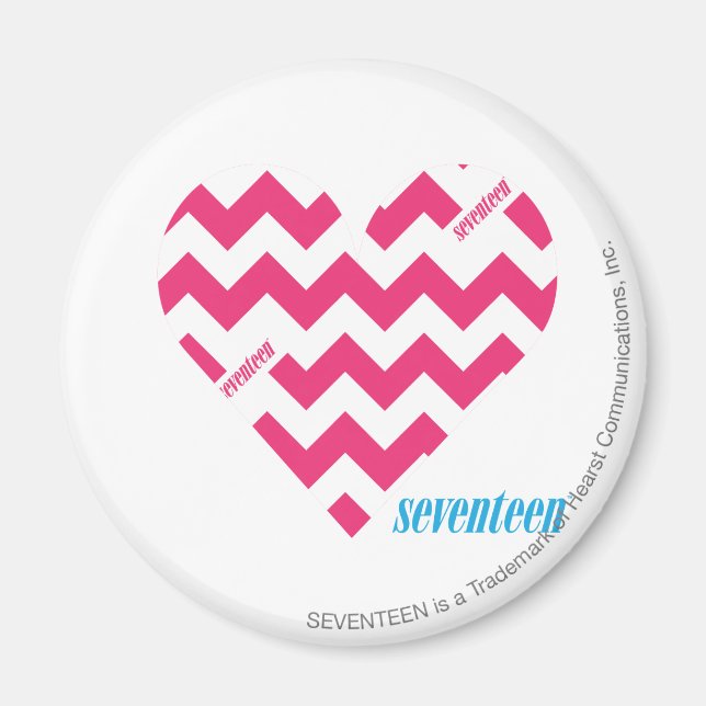 Aimant ZigZag Magenta 3 (Devant)