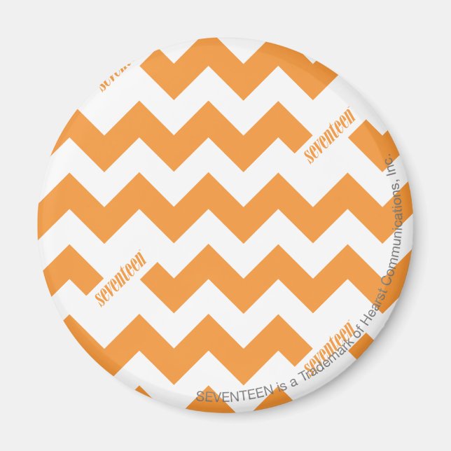 Aimant ZigZag Orange (Devant)