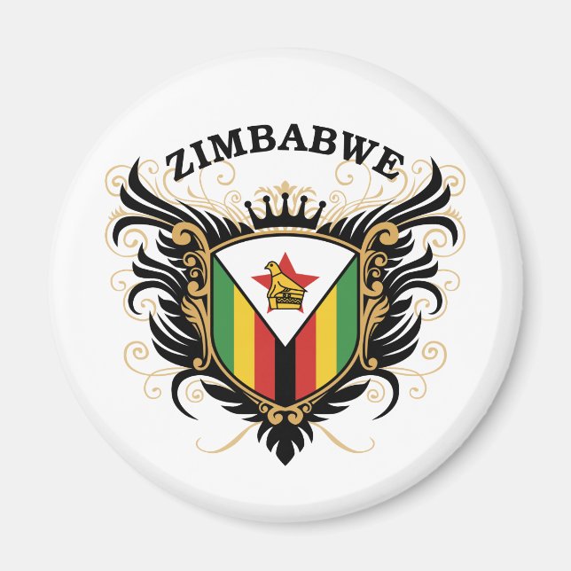 Aimant Zimbabwe (Devant)