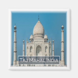 Aimant zIN009 LE TAJ MAHAL, Inde, Asie, Fridge