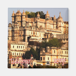 Aimant zIN016 Palais municipal d'UDAIPUR, Inde, Asie