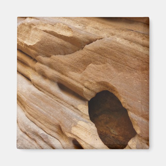 Aimant Zion Canyon Mur I Abstrait Nature Photographie (Devant)